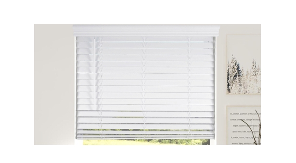 Cordless Faux Wood Blinds